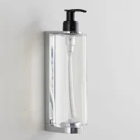 Lockable Holder for Pump System with Taping Set chrome abs