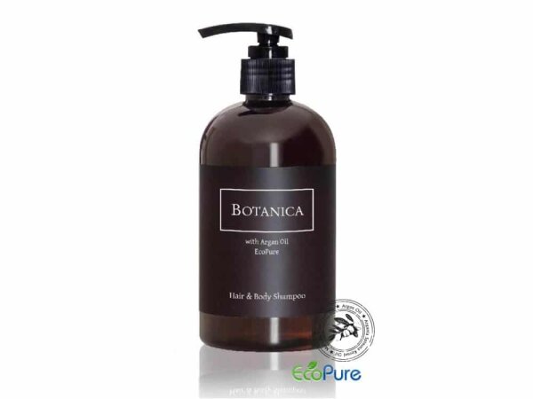 EcoPure Hair and Body Shampoo pump dispenser 360 ml