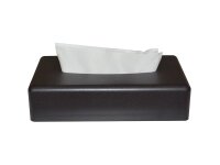 Corby Rectangular Tissue Box Cover black