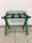 Luggage Rack WOOD PLUS grass green with Back Support