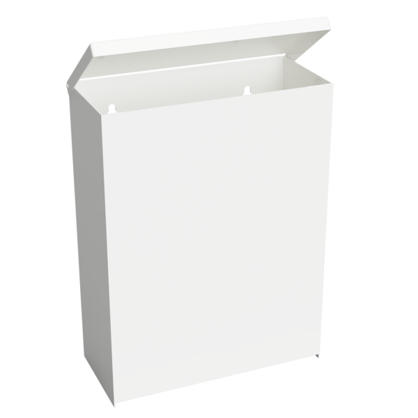 Wall-mounted Waste Bin 6 l white