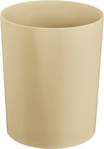 Waste Bin for Paper, 13 L, beige, TÜV-certified