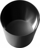 Waste Bin for Paper, 20 L, black, TÜV-certified