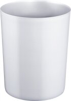Waste Paper Bin, 13 L, white, with aluminum insert and...