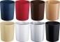 Waste Paper Bin, 13 L, white, with aluminum insert and TÜV certificate