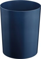Waste Paper Bin, 13 L, blue, with aluminum insert and...