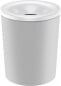 Security Waste Paper Bin, 13 L, silver, with aluminum insert and extinguishing head