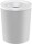 Security Waste Paper Bin, 13 L, silver, with aluminum insert and extinguishing head