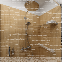 Toilet Paper Holder without Cover Left Modern