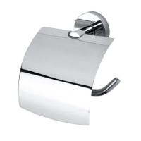Toilet Paper Holder with Cover right Modern
