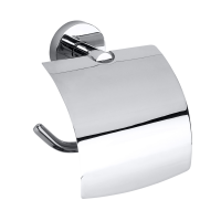 Toilet Paper Holder with Cover left Modern