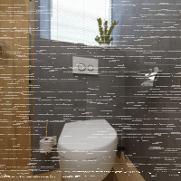 Grab Bar 600 mm, Ø 25 mm Modern