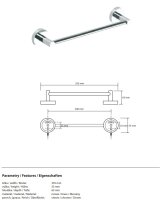 Towel Holder 300 mm Modern