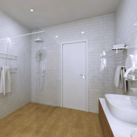Wall Mounted Soap Dispenser 230 ml Bianco