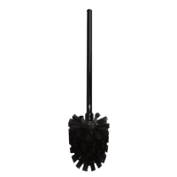 Toilet Brush Holder Nero with black brush