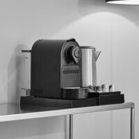 Kompakte Espressomaschine für handelsübliche Kapseln