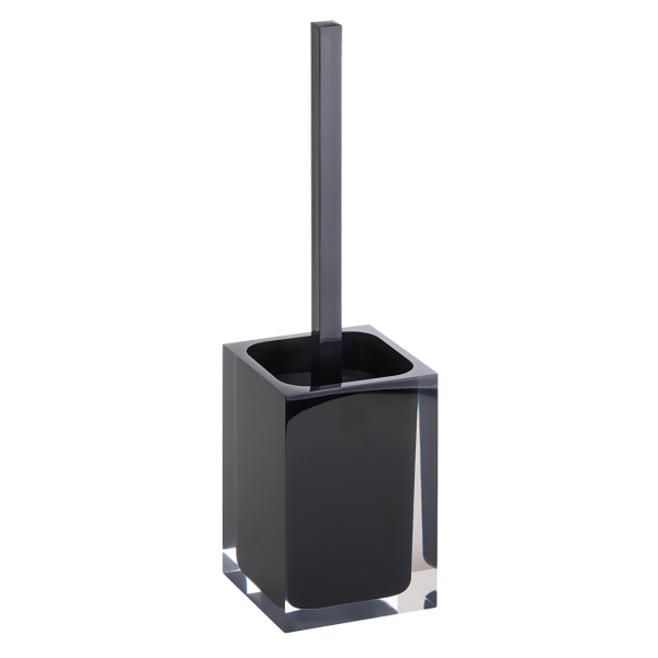 WC Bürstengarnitur freistehend in schwarz, Multicolore