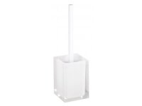 Free Standing Toilet Brush Holder Multicolor white
