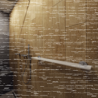 WC-Bürstengarnitur mit Glasbehälter Standmodell Satin