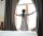 Toilet Brush Holder white brush Satin