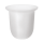 Toilet Brush Holder white brush Satin