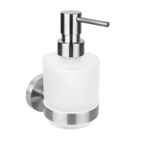 Wall Mounted Soap Dispenser 200 ml with Pump Satin