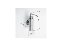Soap Pump Dispenser 150 ml Satin