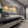 Rail with 4 Towel Hooks Satin