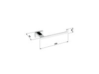 Toilet Paper Holder Square 2
