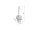 Wall Mounted Toilet Brush Holder with Glass Dish Square