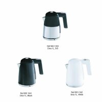 Doppelwandiger Wasserkocher DIVA 1l, weiß