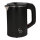 JVD Charme Drawer Tray with Envoye 0.6 L Black Kettle