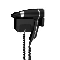 Hotel Hair Dryer 1600W with Base black