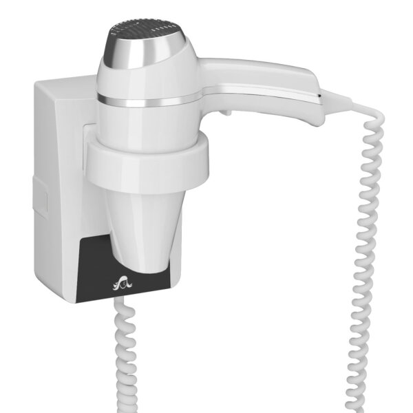 Hotel Hair Dryer 1400W with Holder white 2