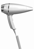 Hotel Hair Dryer 1875W with Spiral Cord and plug white
