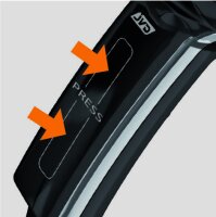 Hotel Hair Dryer 1875W with Holder and LighTouch® Handle black