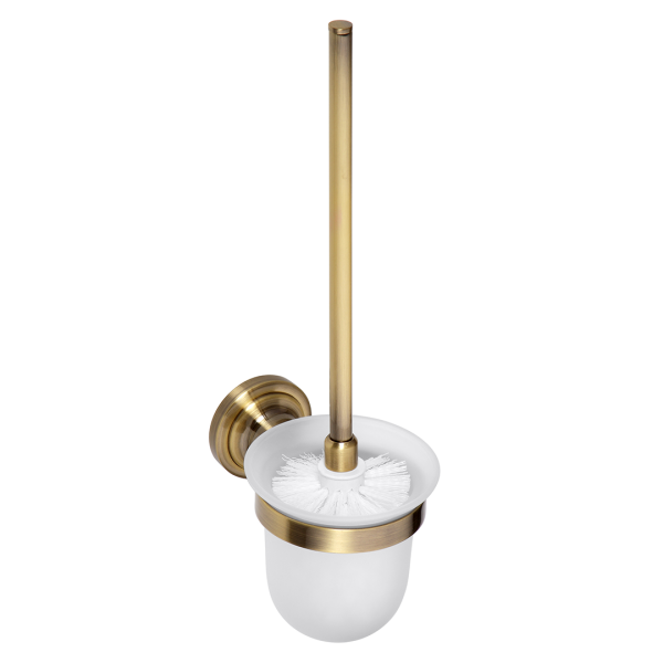 Wall Mounted Toilet Brush Holder Vintage Bronze