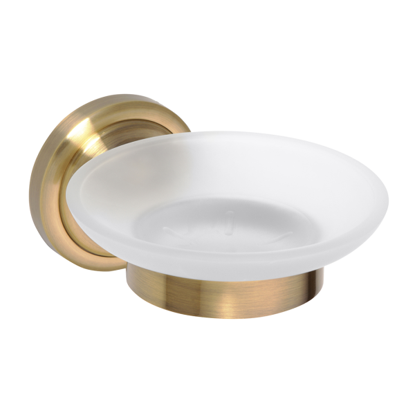 Soap Holder with Dish Vintage Bronze