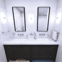 Towel Rack Vintage Chrom