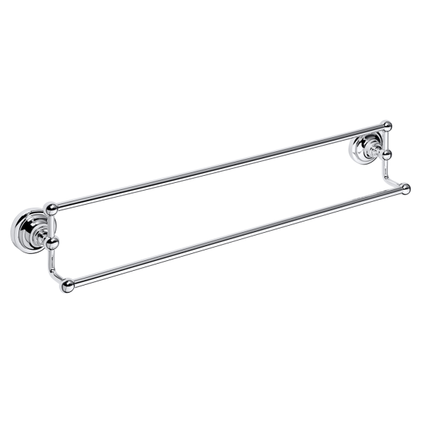Double Towel Holder Vintage Chrom 2