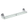 Glass Shelf with Rail 600 mm Vintage Chrome