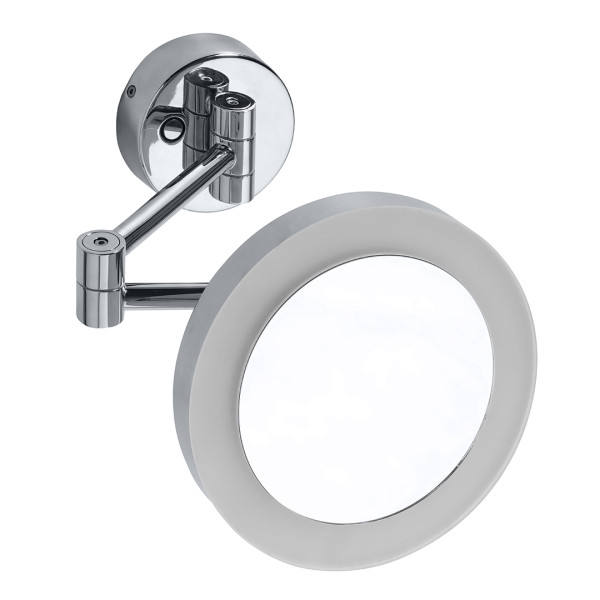 LED Cosmetic Mirror with 3x Magnification Ø20 cm