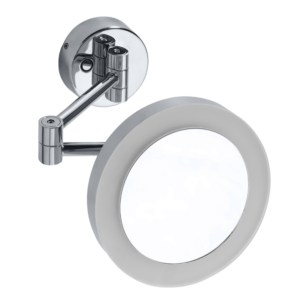 LED Cosmetic Mirror with 3x Magnification Ø20 cm