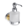 Wall Mounted Soap Dispenser 200 ml Vintage Chrome and Gold