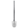 Wall Mounted Toilet Brush Holder Vintage Chrome and Gold