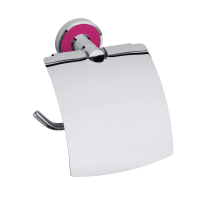 Toilet Paper Holder with Cover Trend pink