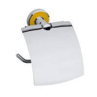 Toilet Paper Holder with Cover Trend yellow