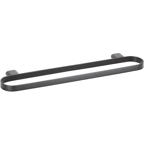 Double Towel Holder Gaia black