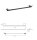 Towel Holder 495 mm Gaia black