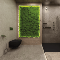 Towel Holder 400 mm Gaia black